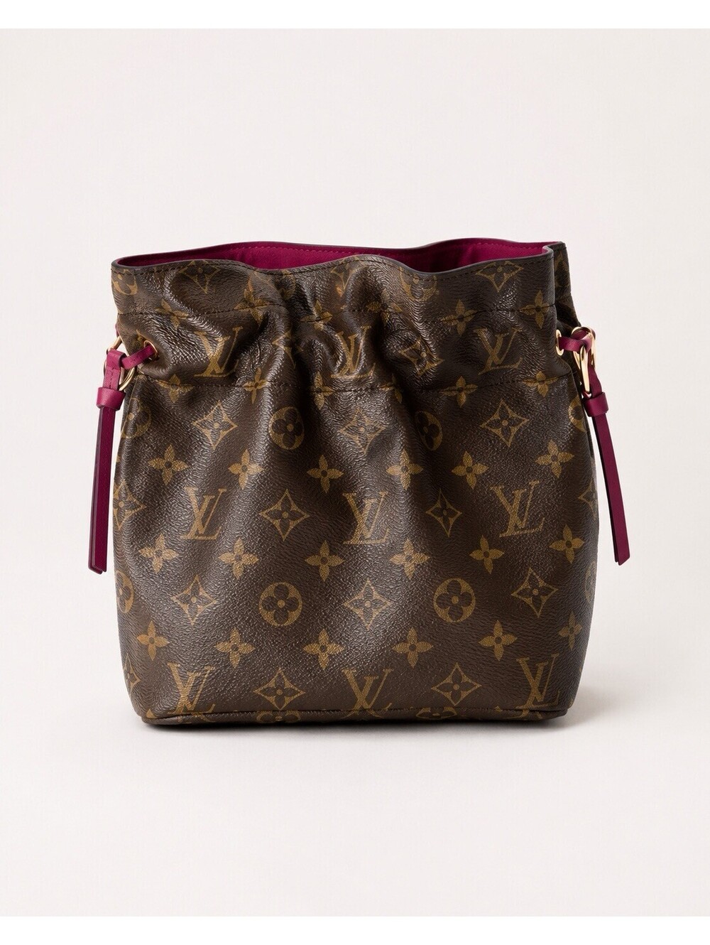 LOUIS VUITTON POCHE NOE / POSH NOE MONOGRAM FUCHSIA - Picture 3 of 4
